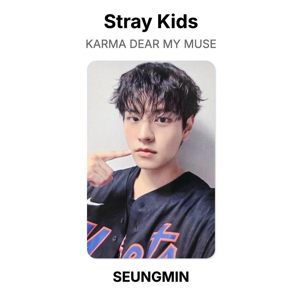 Stray Kids KARMA ДОРОГАЯ МОЯ МУЗА Официальная фотокарточка