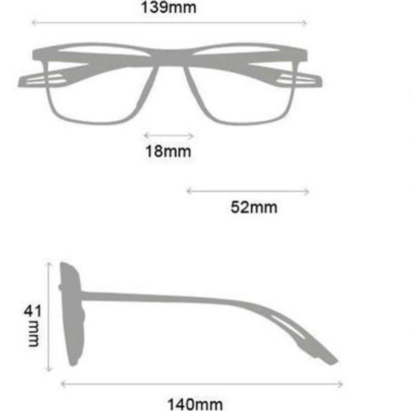 Новые мужские ночные фотохромные спортивные очки для близорукости, усовершенствованные, устойчивые к ультрафиолетовому излучению, модные трендовые очки для вождения, диоптрии от 0 до -4,0