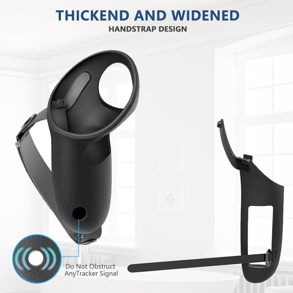 1 Pair For Meta Quest 3S Controller Silicone Case Anti-Slip Anti-Drop Grip Cover