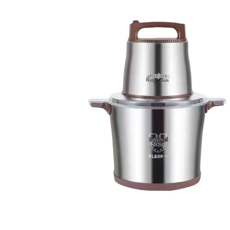 High-Power Multi-Functional Meat Grinder & Food Processor - Dough, Chili, Garlic, Ginger, Meat Paste