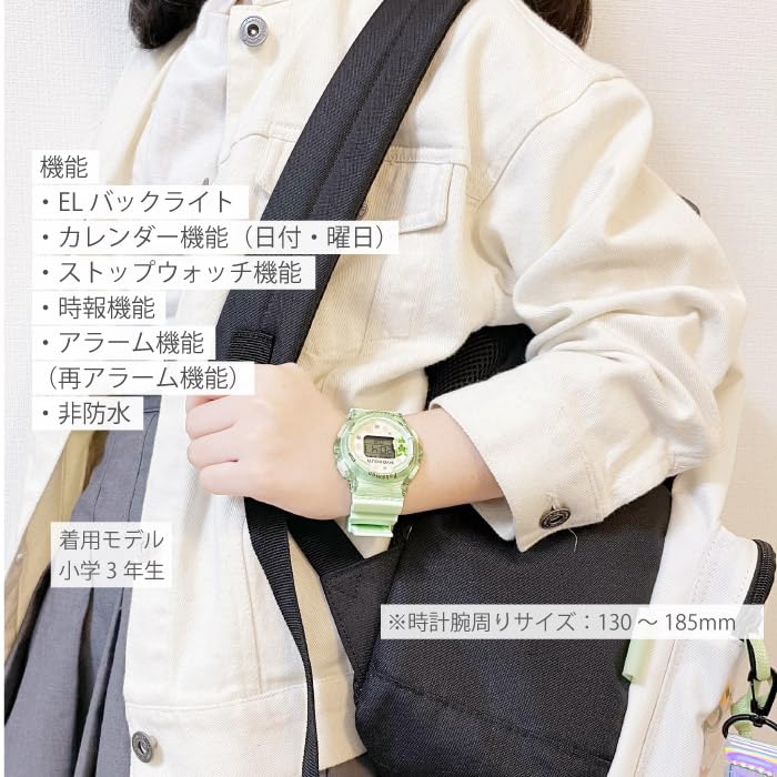 J-AXIS Pocket Monsters Digital Watch EL Backlight Calendar Stopwatch Chime Alarm CP3A0002-BL Unisex Kids blue