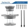 AEE2-W10324651 Washer Basket Drive Hub Kit -W10291416, W10291417, PS2581262 - Durable Repair For Quiet, Leak-Free Performance