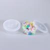 3/20PCS Home Plastic Bin Sundries Box Clay Storage Ball Cup Foam Container With Lids