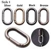 Bottle Hooks Camping Hiking Spring Oval Rings Outdoor Carabiner Handbags Clips Bag Belt Buckles