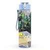 1PC Outdoor Table Picnic Garden Scene Illustration 750ml Color Plastic Sports Water Bottle Leakproof Flip Straw Lid Suitable for Sports Office Use
