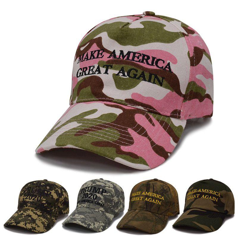 Make Great America Again Donald Trump Hat Digital Camoflage Cap Jungle Pink