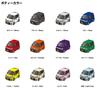 MKJP Custom Keychain Daihatsu Move Custom L150S Base: Black Car Color: White