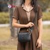 Cozy Up Solid Color Diagonal Camera Bag with Wave Pattern Heart Embroidered Shoulder Bag