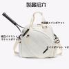 AOUCN Portable Lightweight Waterproof Tennis Racket Bag Black 38x13x39cm Crossbody Sports Travel