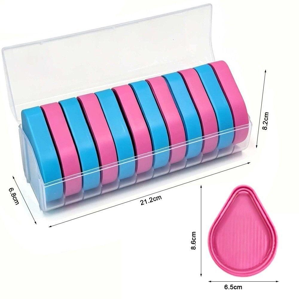 12pcs/Set Multi-grid Diamond Sorting Tray Diamond Painting Tools Drill Storage Box Art Lovers