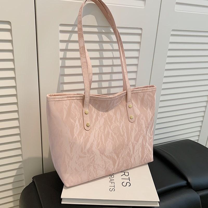 Simple and Atmospheric Tote Bag New Fashion Trend Women's Shoulder Armpit Bag Casual Versatile Commuter Handbag Women