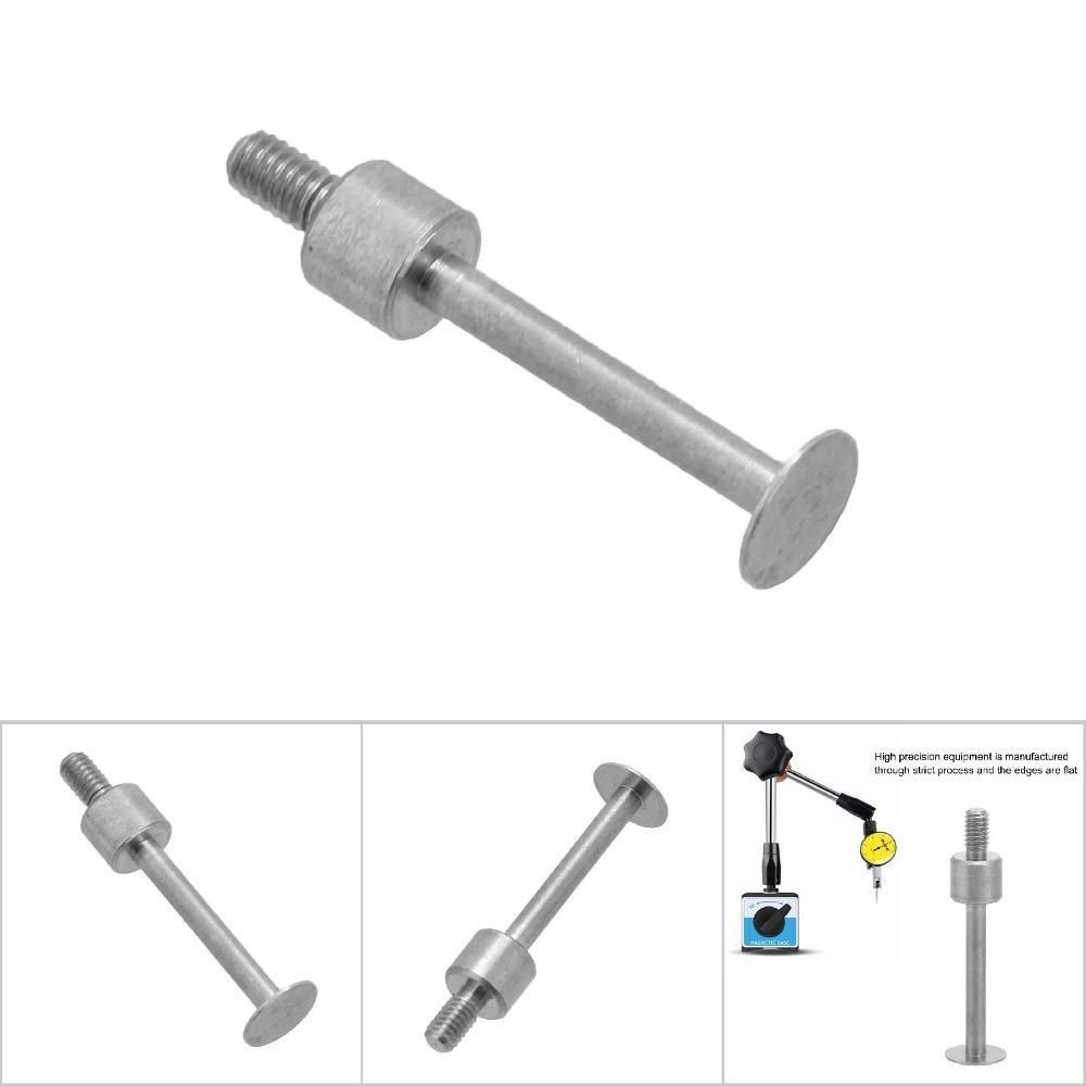 High Speed Steel Flat Contact Point M2.5 Thread Dial Gauge Probe For Depth Gauge