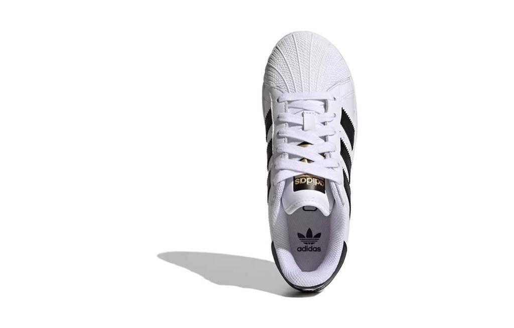 adidas SUPERSTAR XLG Износостойкие Низкие Детские Скейтбордические Ботинки Белые Детские IE6808