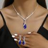 Fashion Jewelry Set Necklace Earrings For Women Ladies