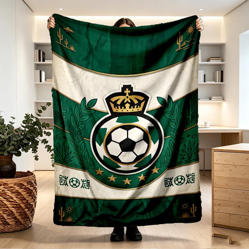 Club Santos Laguna Print Blanket - Soft & Comfortable, for Bedroom, Travel, Sofa, Home Decoration - Birthday Christmas Gift for Friend