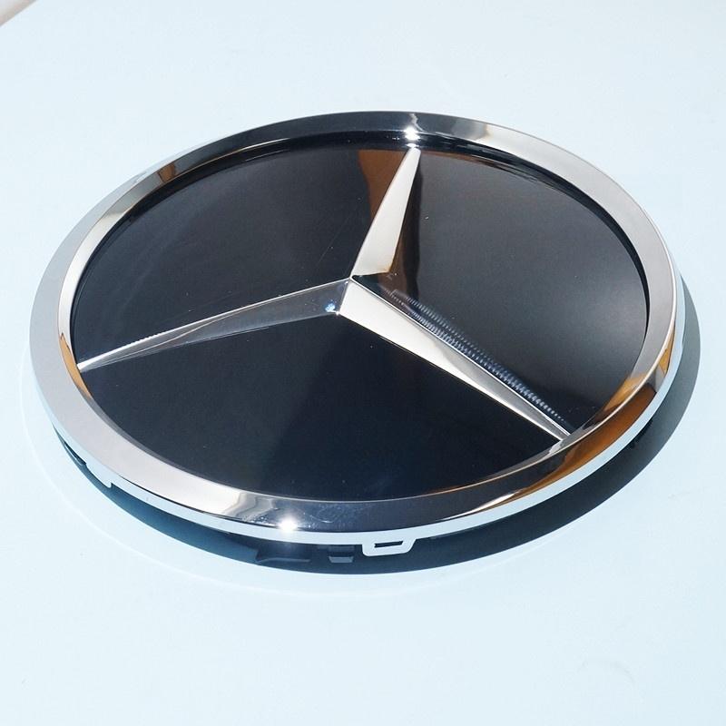 For Benz S-W22Mercedes Benz Grill Emblem Star Logo Car Front Grille Badge For W204 W205 X253 W213 W212 W176 W177 W167 W246 W117 Accessories