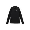 Swim Solid Comfortable Casual Pullover Long Sleeve Surf Shirt Men Tops Black FZ6241-010