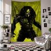 Wall TapestryPredator Art Hanging Cloth Decorative Background Cover for Room Decoration