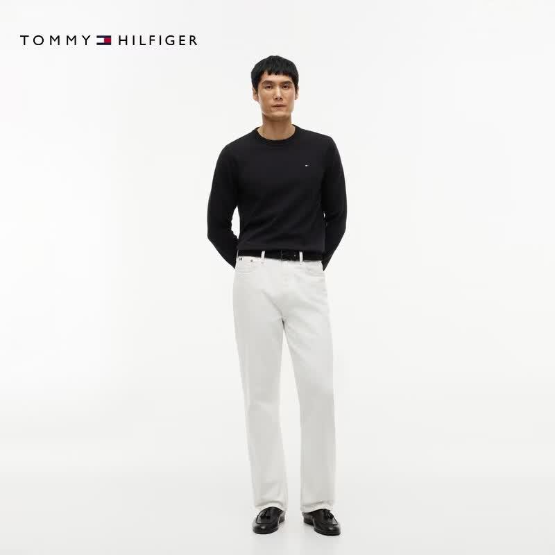 Tommy Hilfiger Unisex Pure Cotton Round Neck Sweater