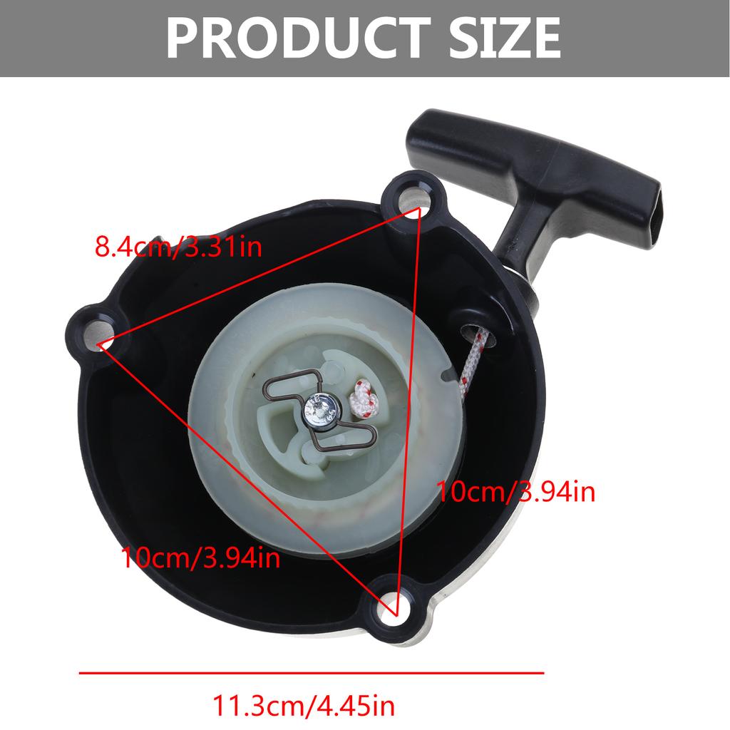 Ручной стартер с ручным приводом подходит для BR430 BR450 SR430 SR450 SR450-Z BR600 Заменить шкив ручного стартера для восстановления комплекта