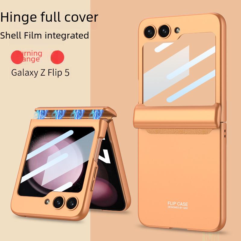 Защитный чехол с магнитным креплением для Samsung Galaxy Z Flip5 Full-Cover