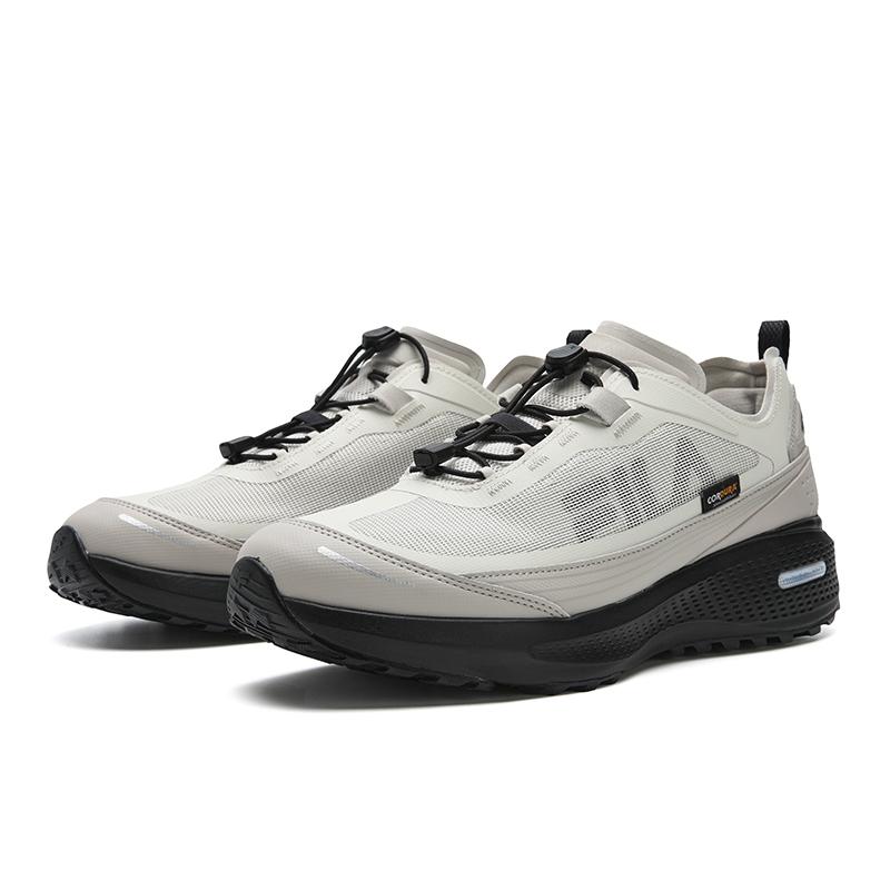 Fila Nuvole 3 ATR Повседневная Уличная Спортивная Тренд Универсальная Амортизирующая Износостойкая Обувь для Бега Мужские Кроссовки Светло-Серый Серебристо-Серый A12M541244FWS