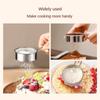 Stainless Steel Flour Strainer with Handle Flour Sieve New Tea Strainer  Kitchen Baking Tool