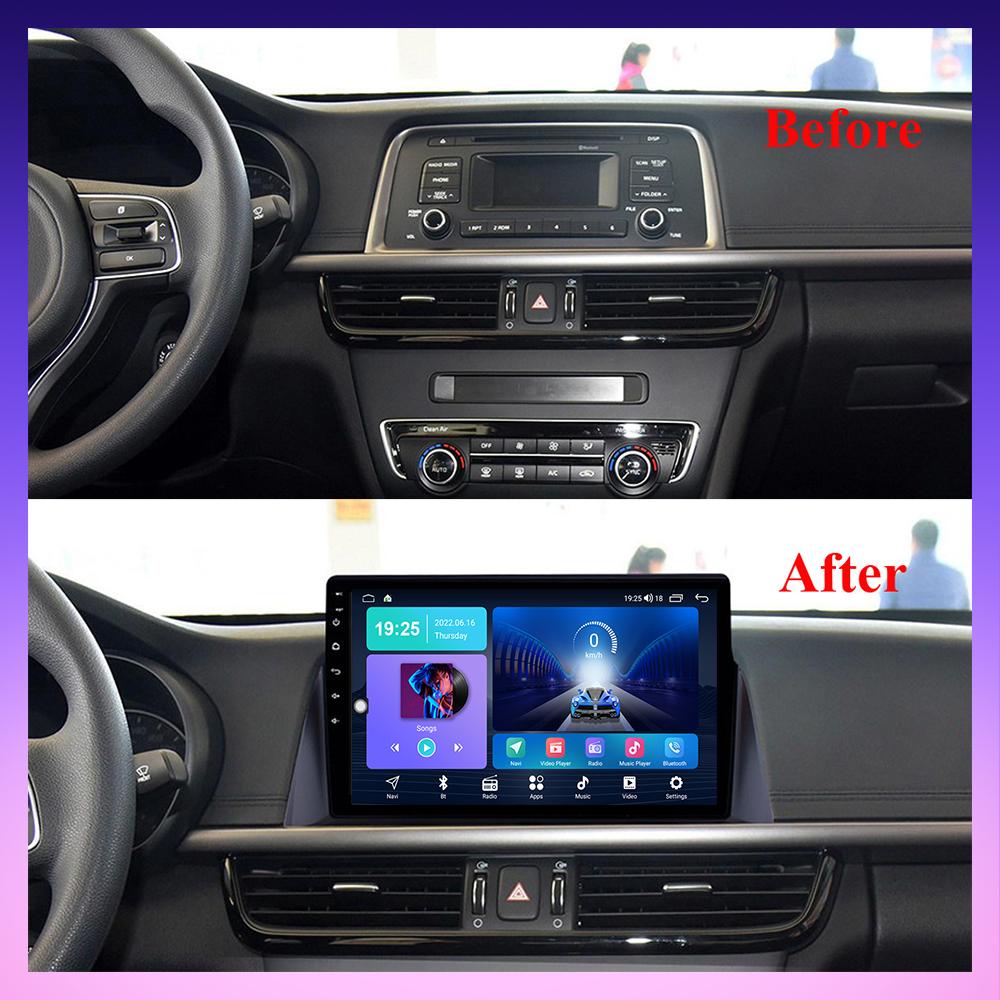 2 DIN Android Carplay автомобильное радио для KIA Optima 2016-2020 мультимедийный проигрыватель головное устройство стерео GPS навигация BT WIFI 4+64 ГБ