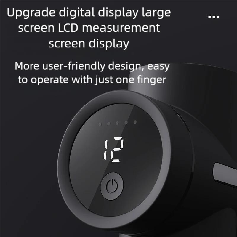 Электрический массажный пистолет для глубоких тканей, массажер для лица, для рук, спины, ног, для расслабления мышц тела, фасциальный пистолет для спины и рук с горячим и холодным режимом