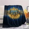 1PC Argentina Champions Custom Name Patterned Flannel Blanket Suitable For All Seasons For Home Decor Warmth And Comfort Gifts Holiday Present