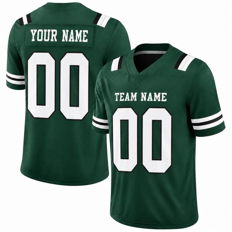 Custom American Football Jersey Adults Unisex Team Uniform With Name Number Sublimation Print