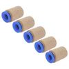 5Pcs Pneumatic Exhaust Muffler Pipe Connection Noise Filter Brass Silencer PSF?8 for Cylinder