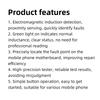Inductance Tester Portable Inductor Fault Detector Motherboard Coil Tester With LED Indicator Light Quick Fault Check for PC