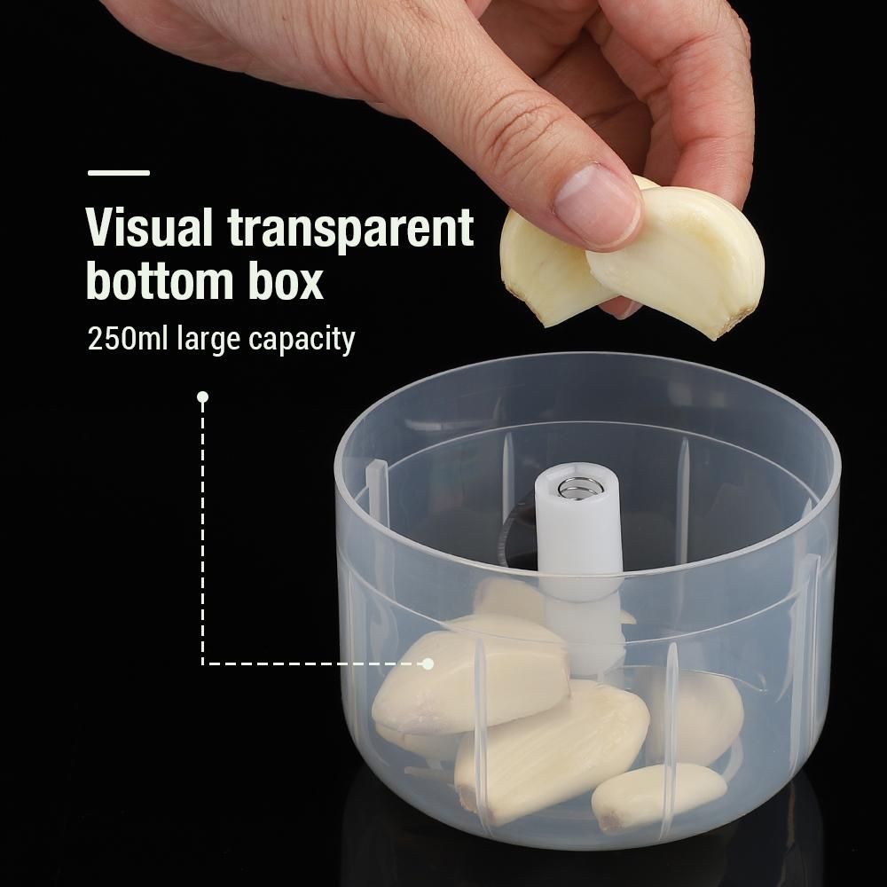 Mini Electric Garlic Chopper USB Meat Grinder Garlic Masher Machine Sturdy Durable Crushed Ginger Vegetable Crusher Kitchenware