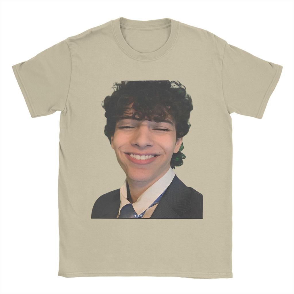 Мужская футболка Hamzah SlushyNoobz Fan Из чистого хлопка Винтажная футболка С круглым вырезом Короткий рукав Одежда Новое поступление