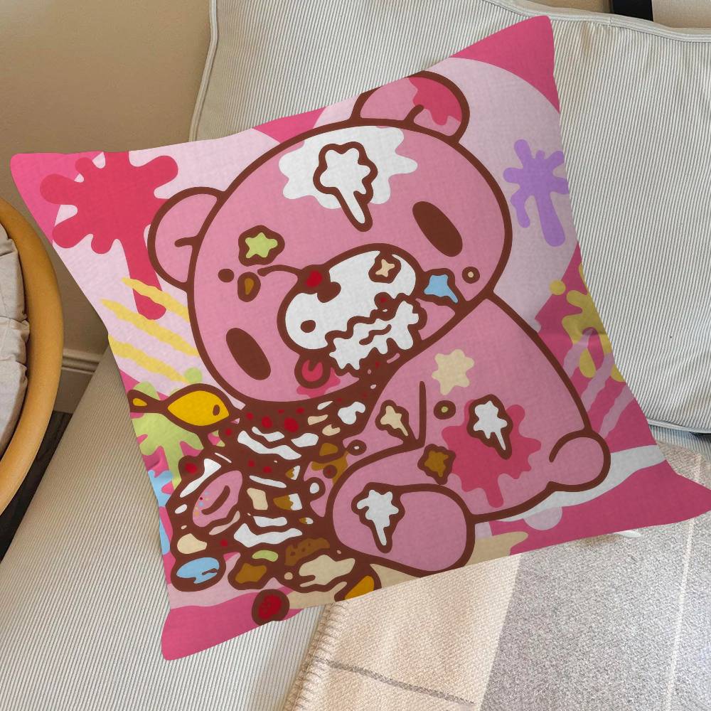 Мультяшная наволочка для подушки G-Gloomy Bear, чехол для подушки, обивка, диванная декоративная подушка, чехол для подушки для дома
