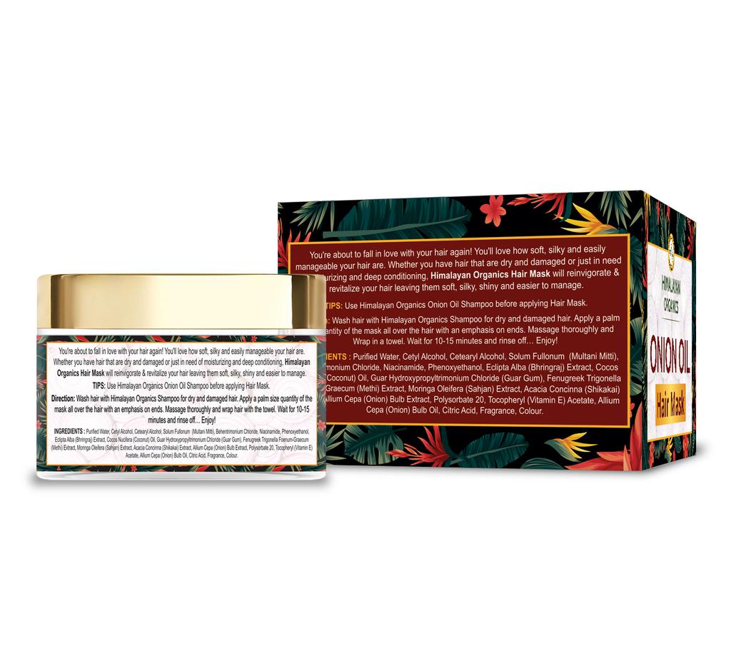 Onion Oil Hair Mask (200 Ml), Onion Oil Hair Mask, Himalayan Organics