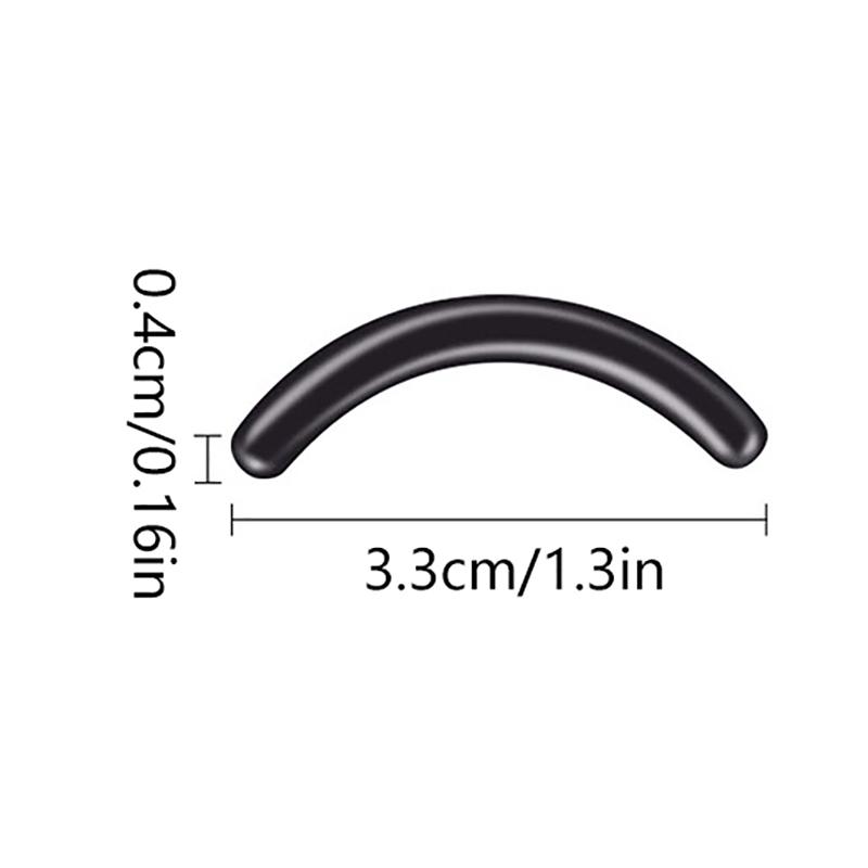 Сменные подушечки для щипцов для завивки ресниц Гипоаллергенная мягкая резиновая подушечка Для универсальных щипцов для завивки ресниц С боксом для хранения Салонное качество Противоскользящий дизайн