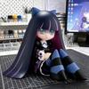 Трусики и чулки с поясом для чулок Аниме Фигурка ПВХ Q версия Stocking·Anarchy Фигурки Аниме Подарок Коллекция Серия Модель