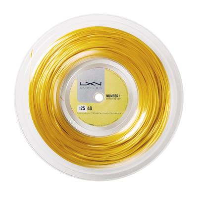 Теннисные струны LUXILON Gut 4G 125 Gold WRZ990141 (Катушка 200м)