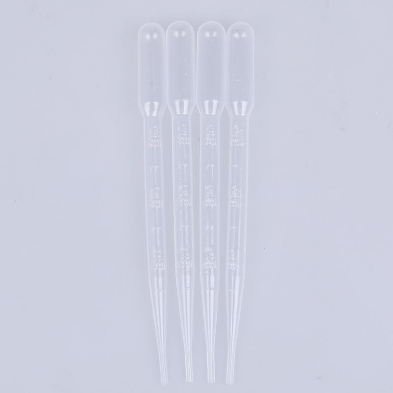 4 шт., 3 мл пластиковая пипетка для моделирования капельницы для краски