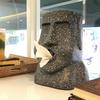 Tissue Box Holder 3D Stone Statue Paper Box Creative Multifunctional Napkin Tissue Dispenser Organizer Table Decoration
