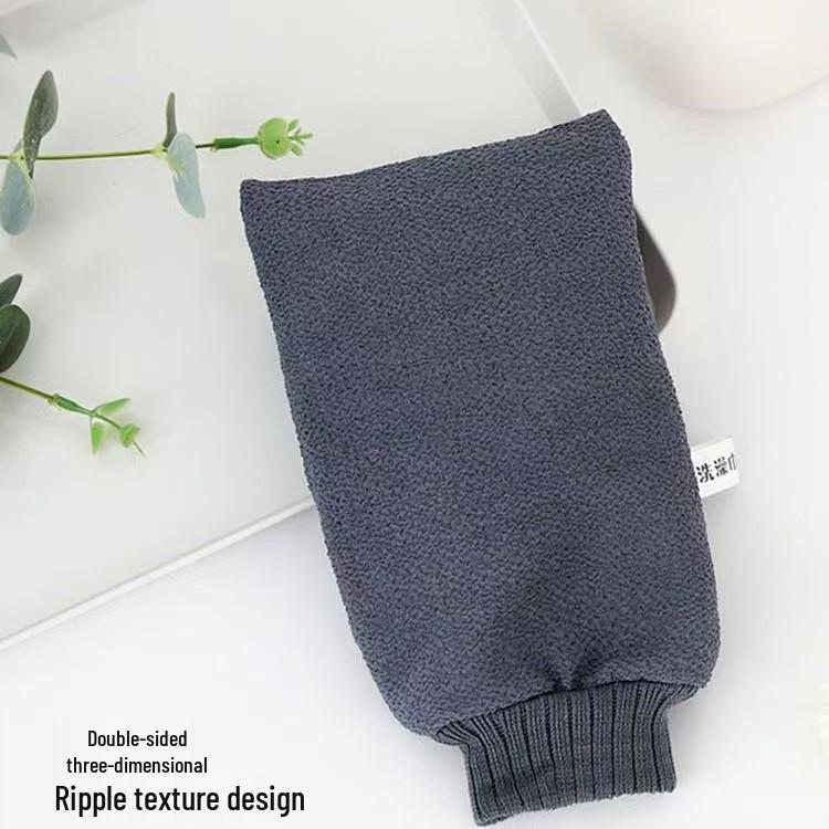 Набор для скрабирования тела: Утолщенная петля для надевания и перчатки для удаления пятен с помощью трения