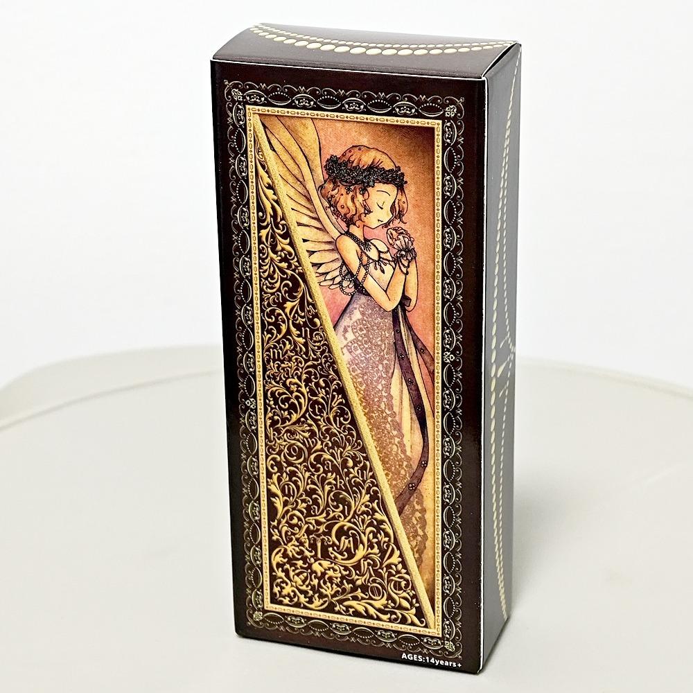 Low Scare Tarot 12*5.5cm 78 Pcs Cards Secretly Add The Language of Flowers Japanese Anime Style Cartoon Tarot Cards