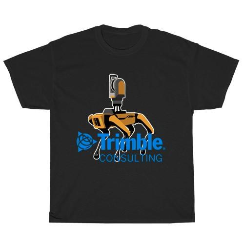 TRIMBLE Technology Company Logo American Men#039;s TShirt Funny Size S to 5XL Unisex T-Shirt