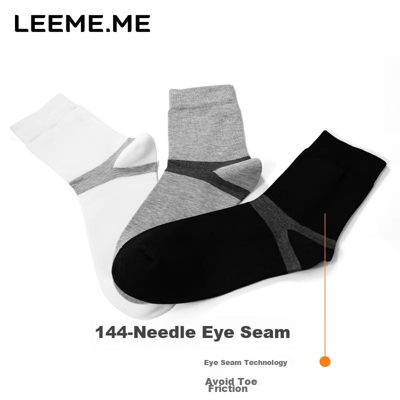 Men's Socks, Spring And Summer Mid-Calf Socks for Men, Odor-Resistant Breathable Casual Socks