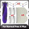 Compatible for Narwal Freo X Plus Replacement Main Side Brush HEPA Filter Mop Pads Dust Bags Spare Parts Accessories