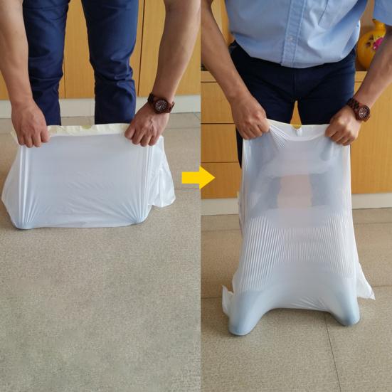 7 Pcs Litter Bag Essential Quick LDPE Pet Cat Litter Box Liners for Pet