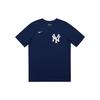 T-Shirt MLB Collaboration New York Yankees Judge 99 Letter Number Print Short Sleeve American Vintage Kids Tops Deep-Blue 3Z3B7SAG2-NYYAJ
