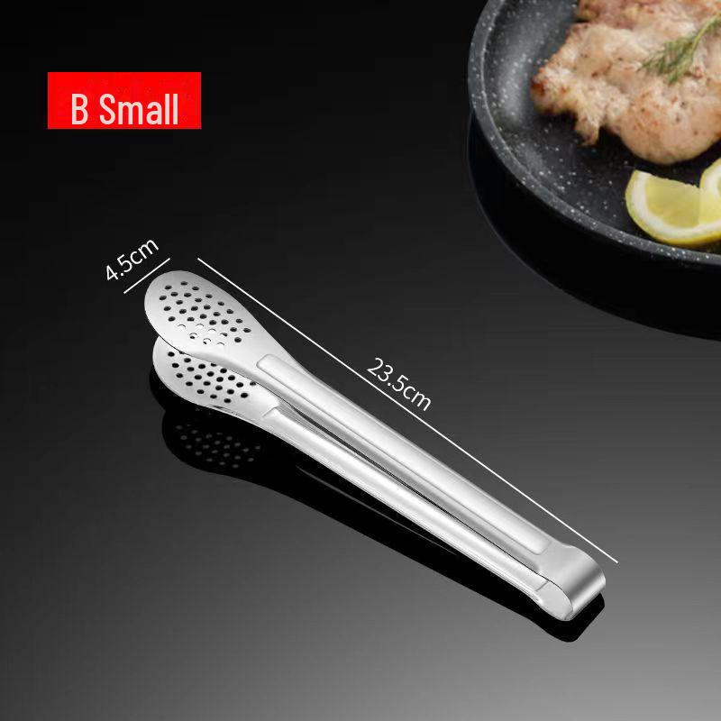 Щипцы для еды из нержавеющей стали, предотвращающие ожоги, для барбекю или хлеба